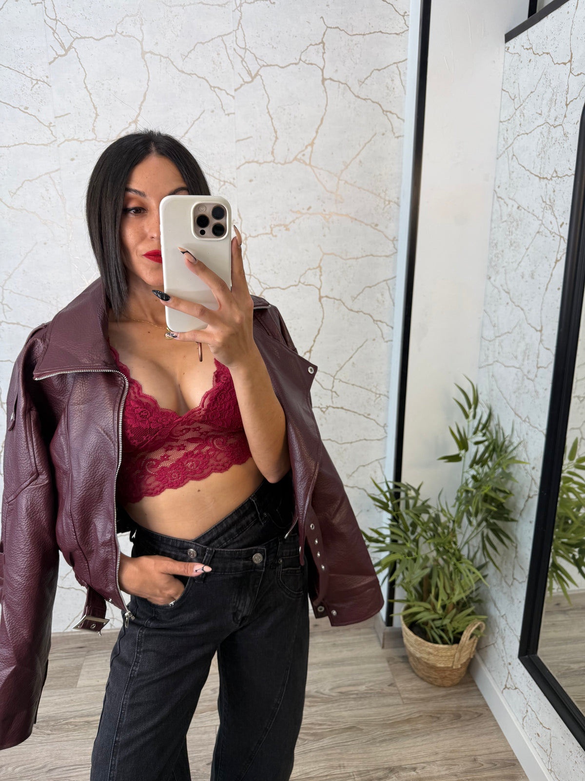 BRALET ALBA BURDEOS