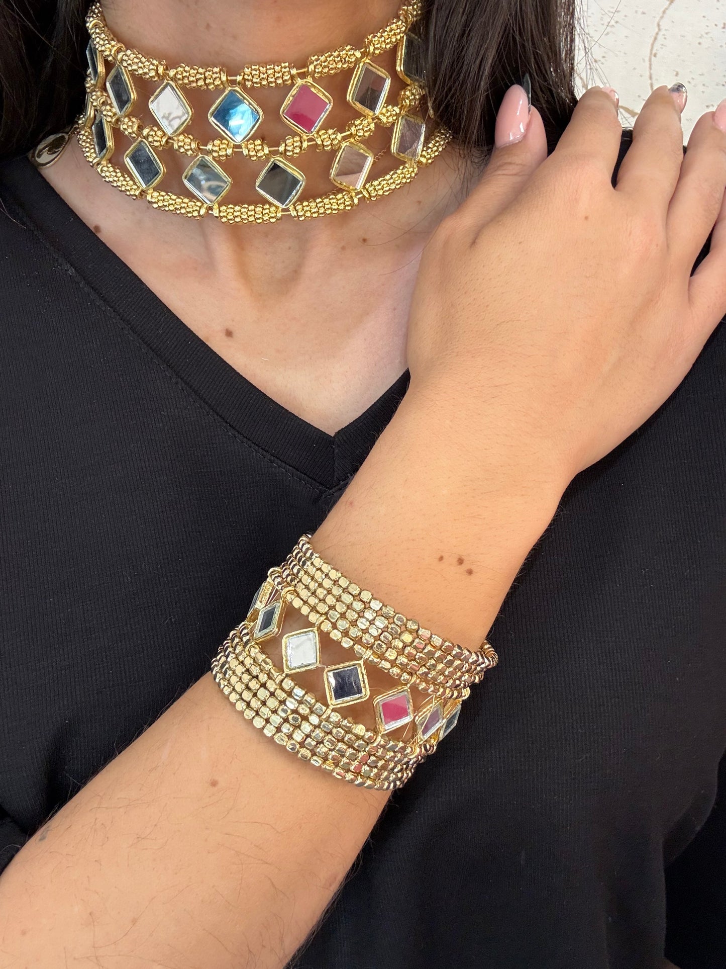 CHOKER ESPEJO