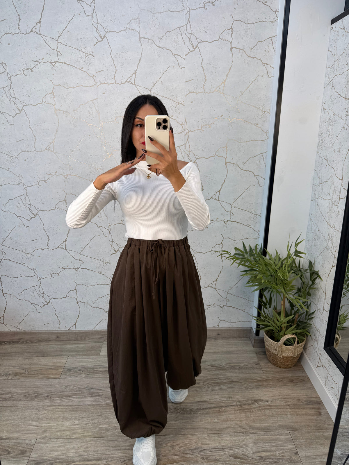 PANTALÓN ALINE CHOCO