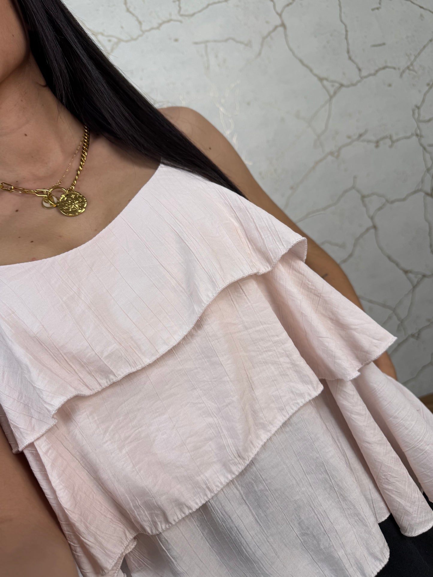 BLUSA VOLANTE