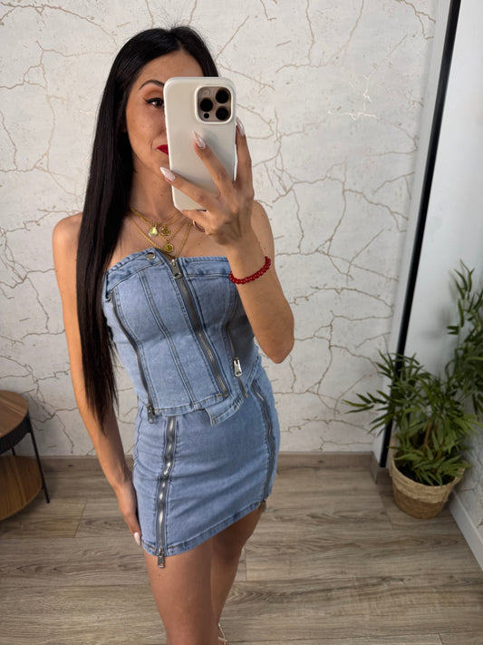 FALDA PANTALÓN CREMALLERA