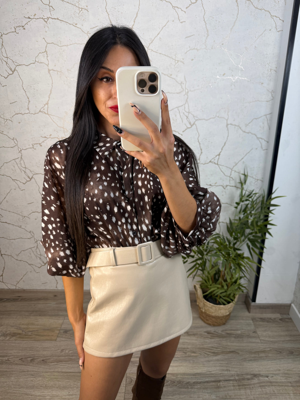 CAMISA BAMBI CHOCOLATE