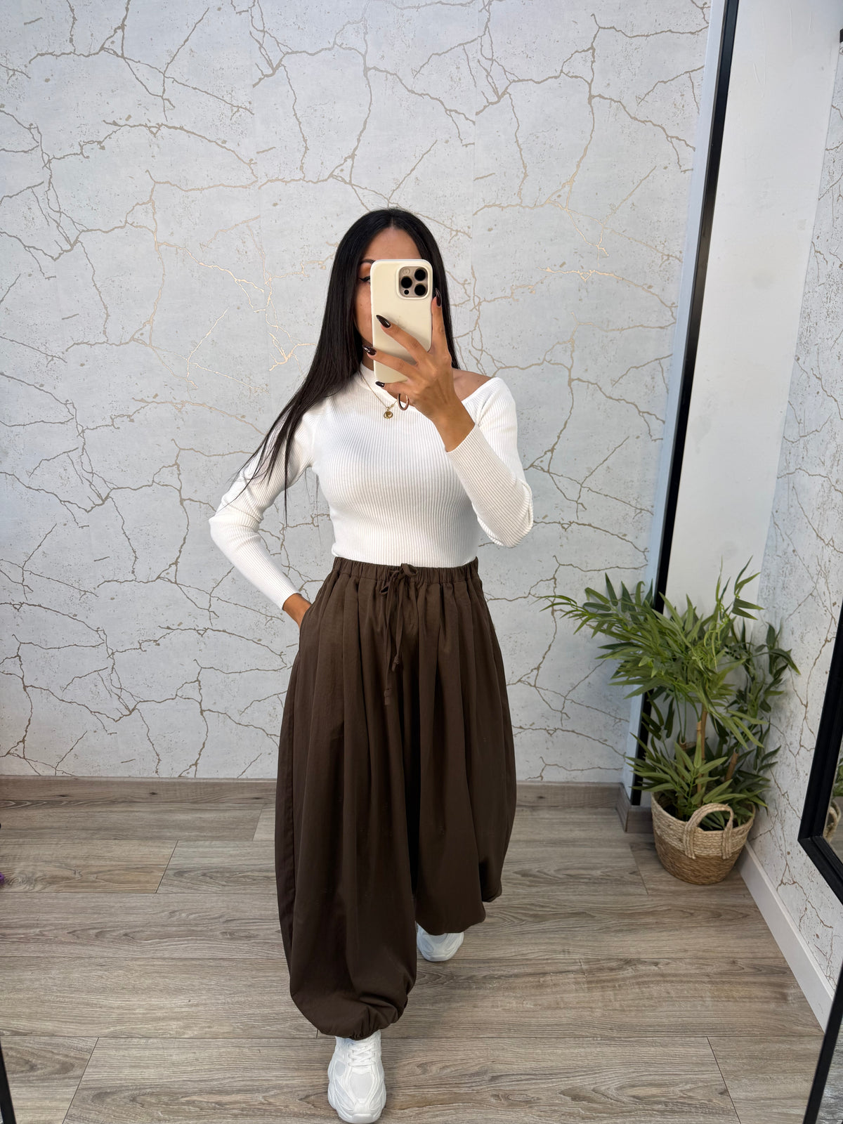 PANTALÓN ALINE CHOCO