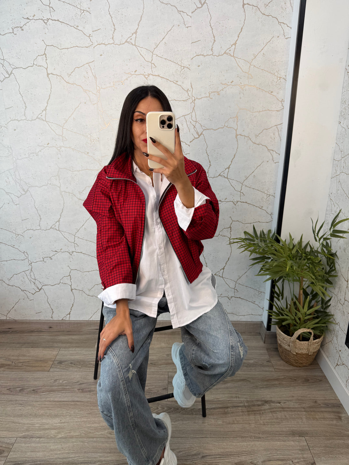CHAQUETA MIA ROJA