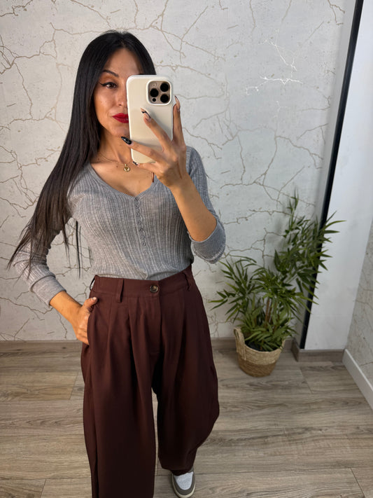 PANTALÓN NAE BURDEOS