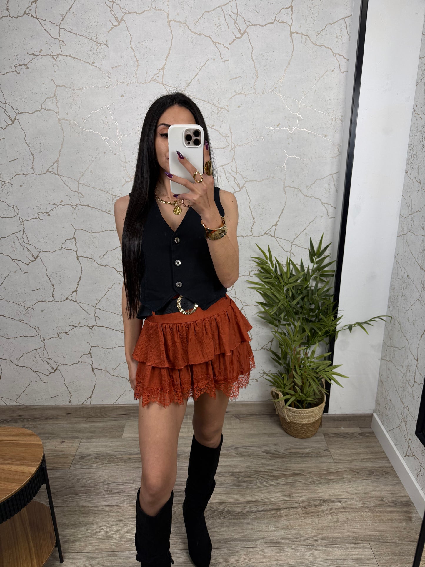FALDA COATCHELA