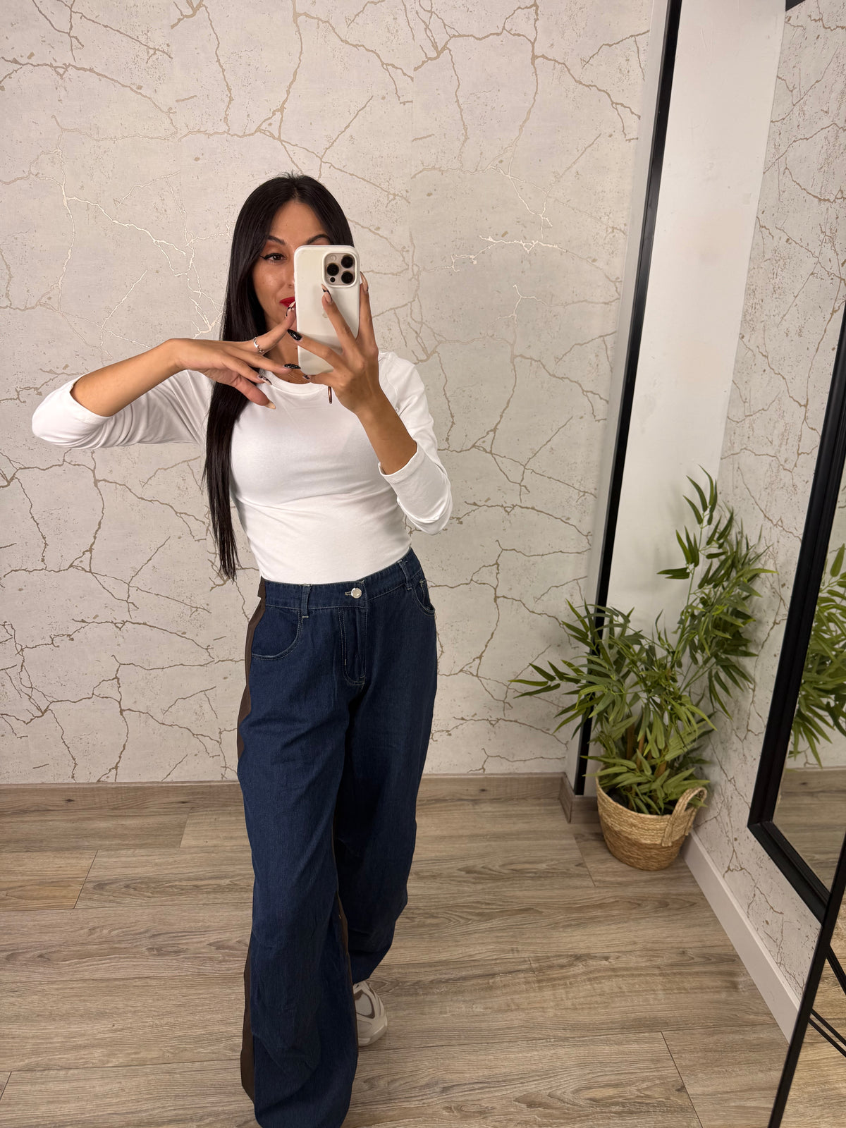 PANTALÓN COMBI MARRÓN