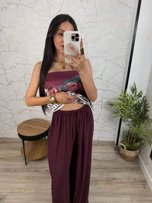 PANTALÓN TINTO