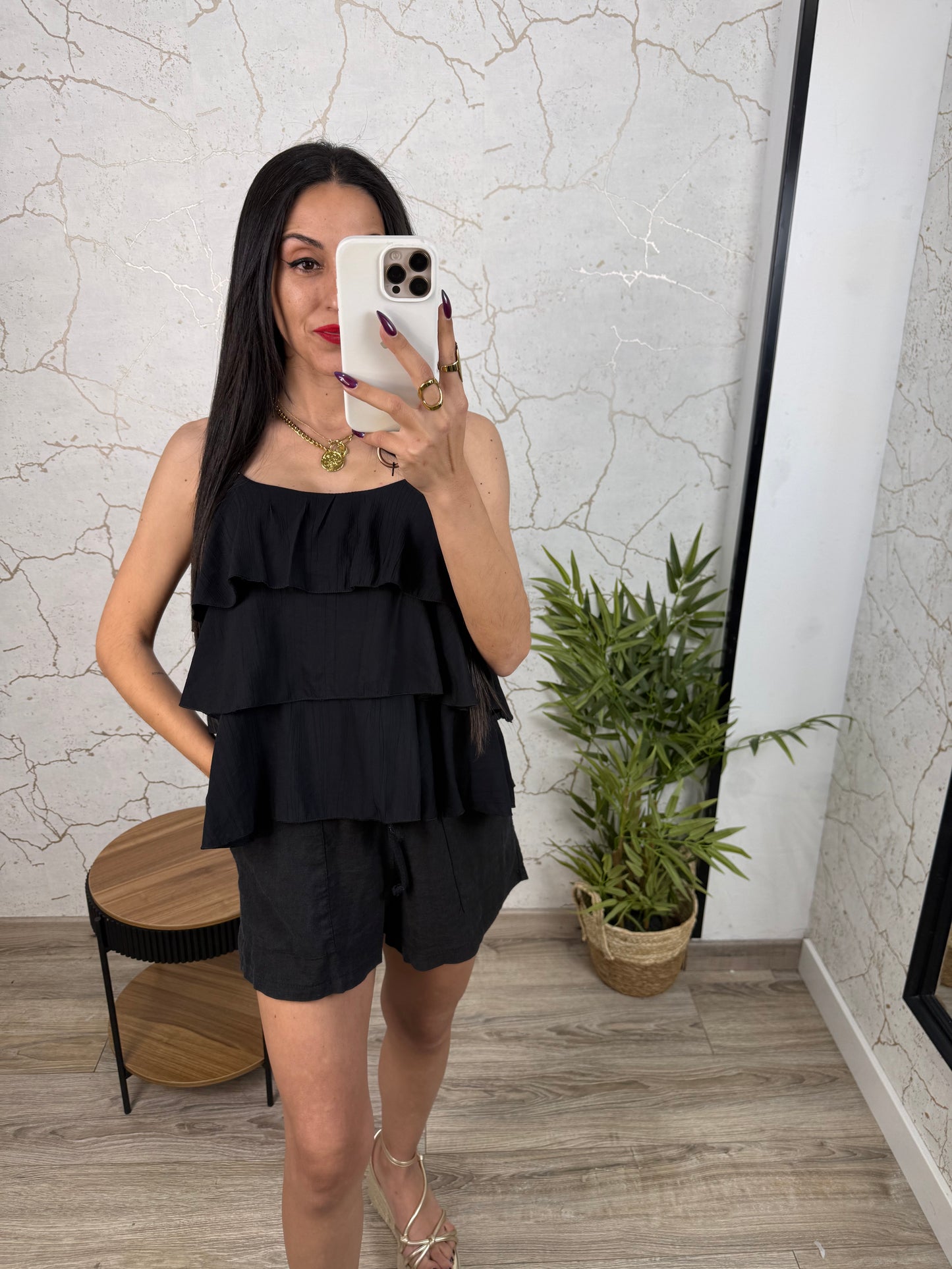 BLUSA VOLANTE