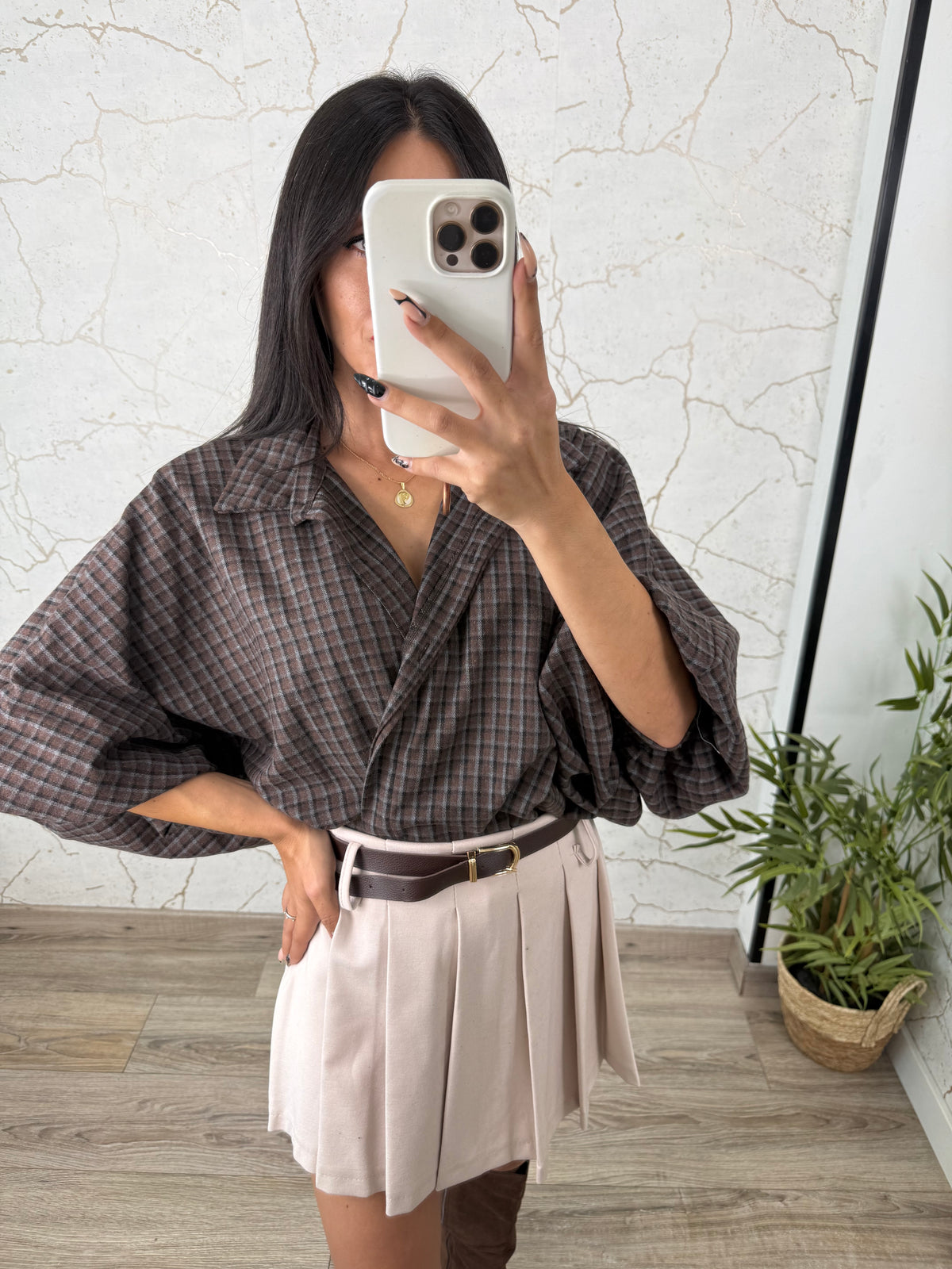 CAMISA BERLIN CHOCOLATE