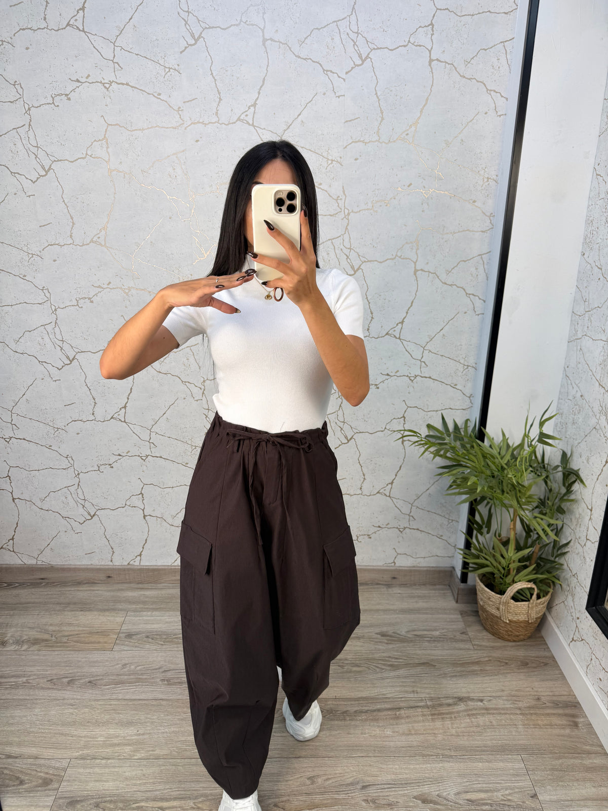 PANTALÓN ALISHA CHOCO