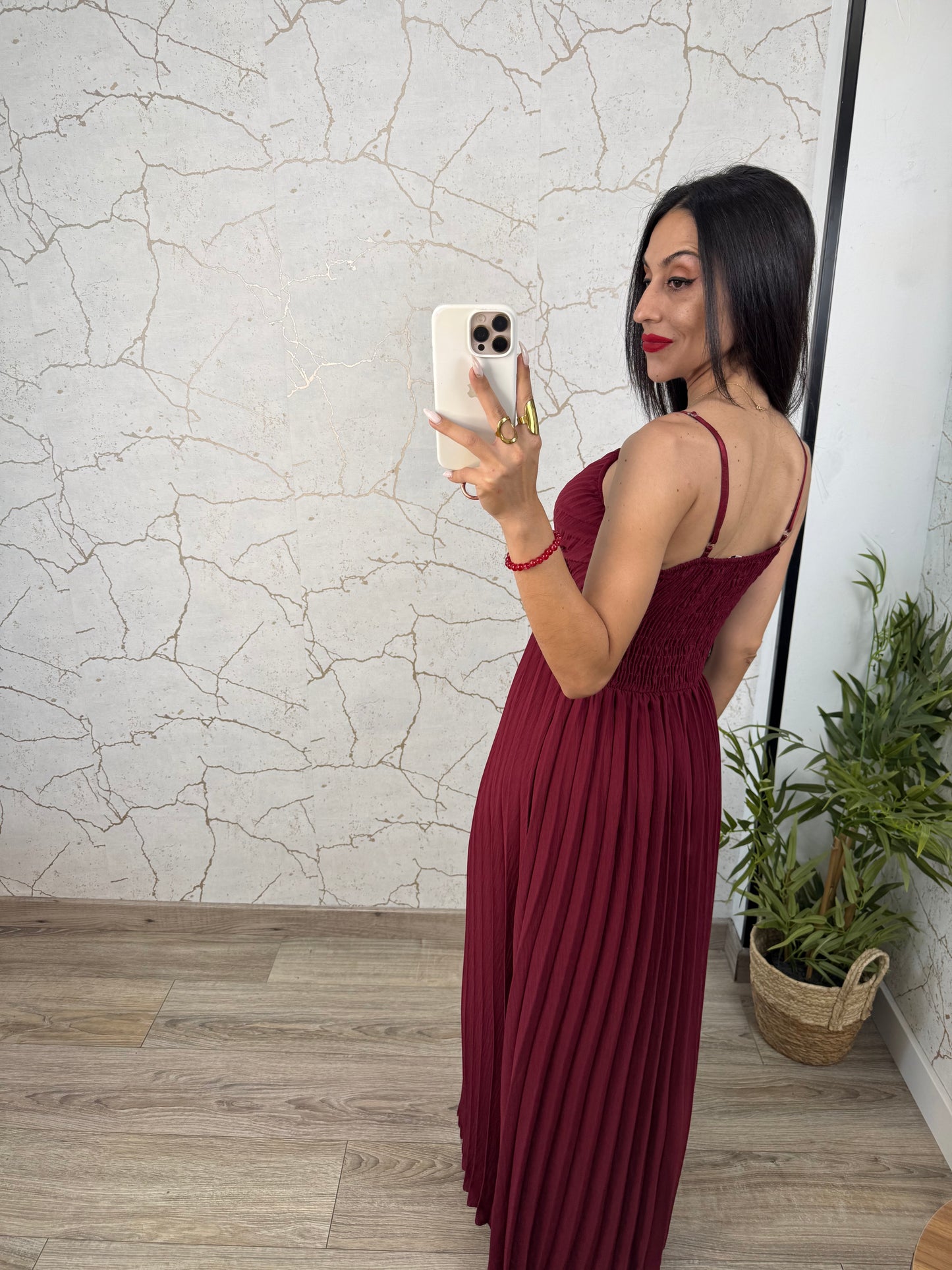 VESTIDO PLISADO