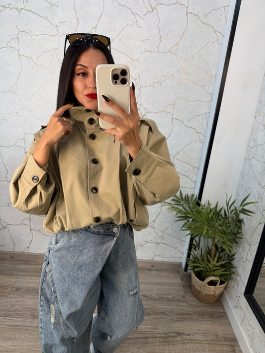 CHAQUETA ZIRA CAMEL