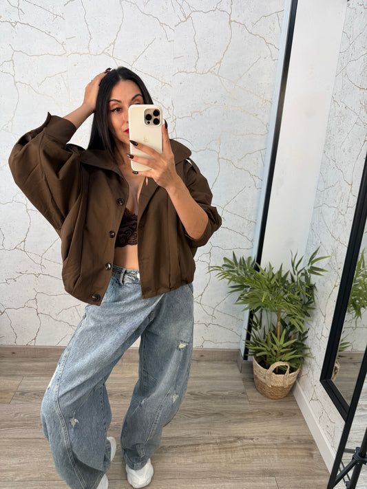 CHAQUETA ZIRA CHOCO
