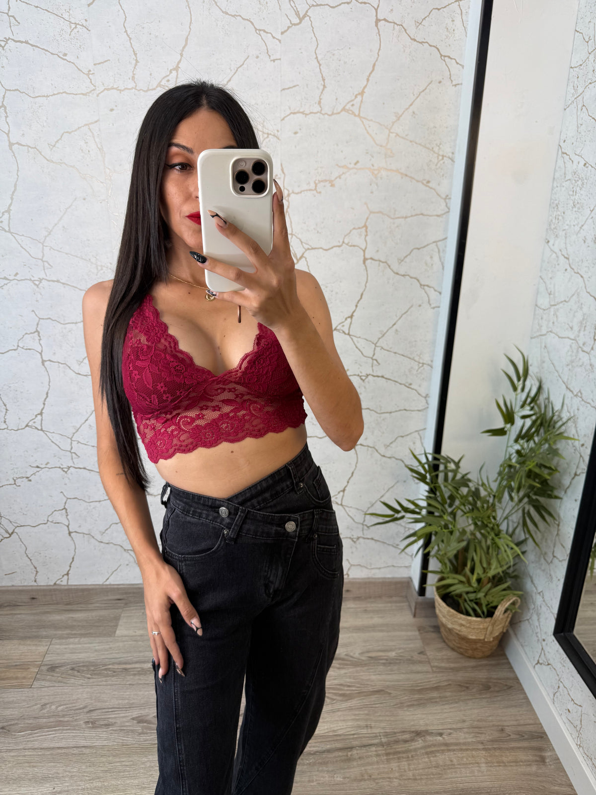 BRALET ALBA BURDEOS