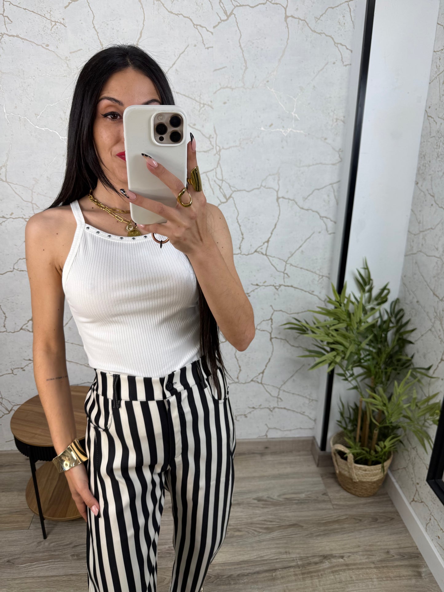 CAMISETA TIRANTES TACHUELA