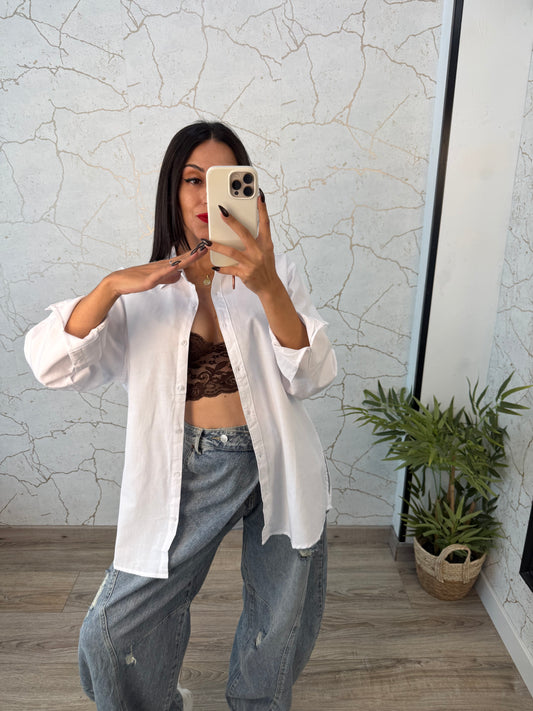 CAMISA MISS BASIC BLANCA