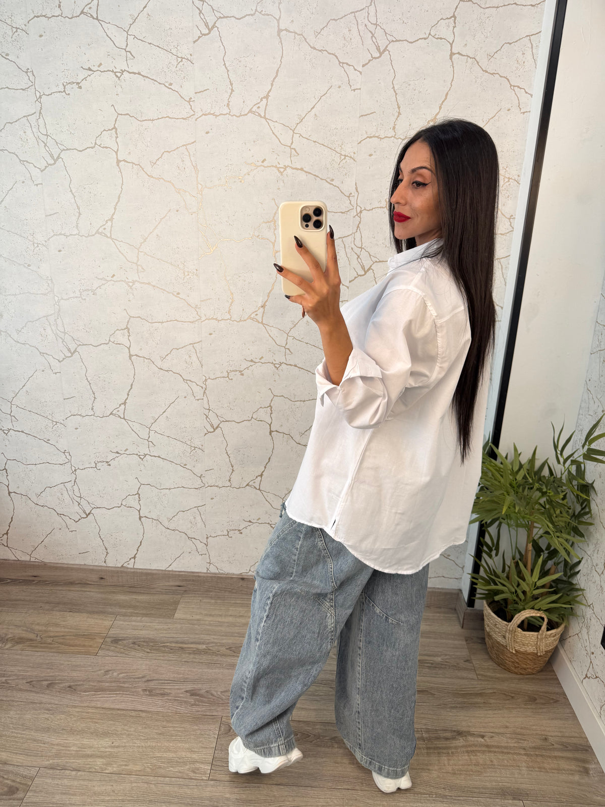 CAMISA MISS BASIC BLANCA