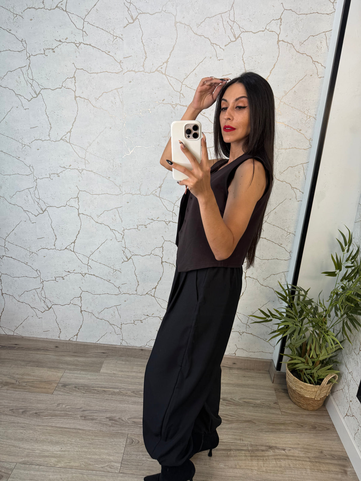 PANTALÓN BALLOM RIA NEGRO