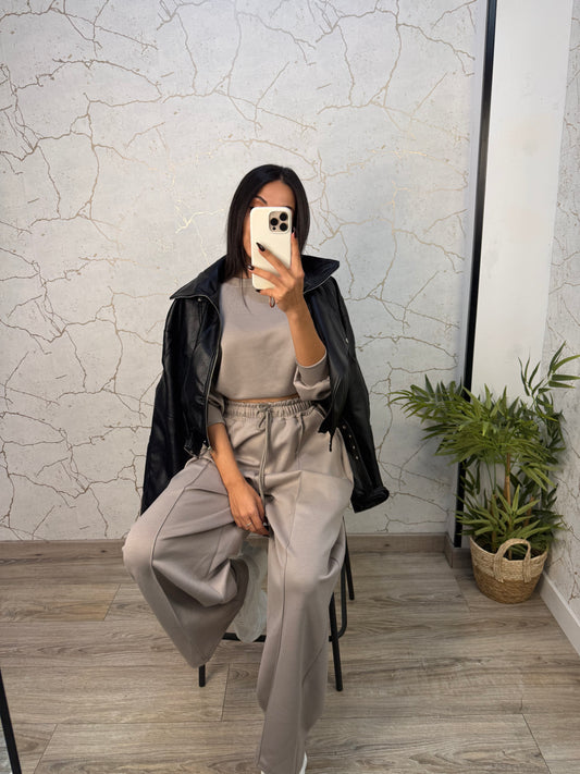 CONJUNTO CLER TAUPE