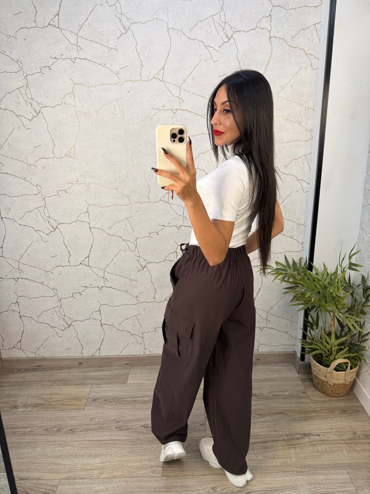 PANTALÓN ALISHA CHOCO