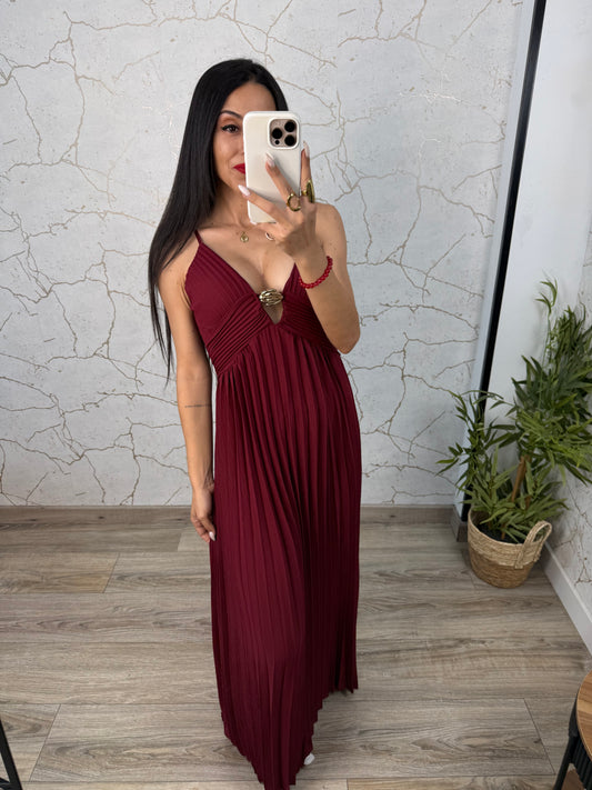 VESTIDO PLISADO