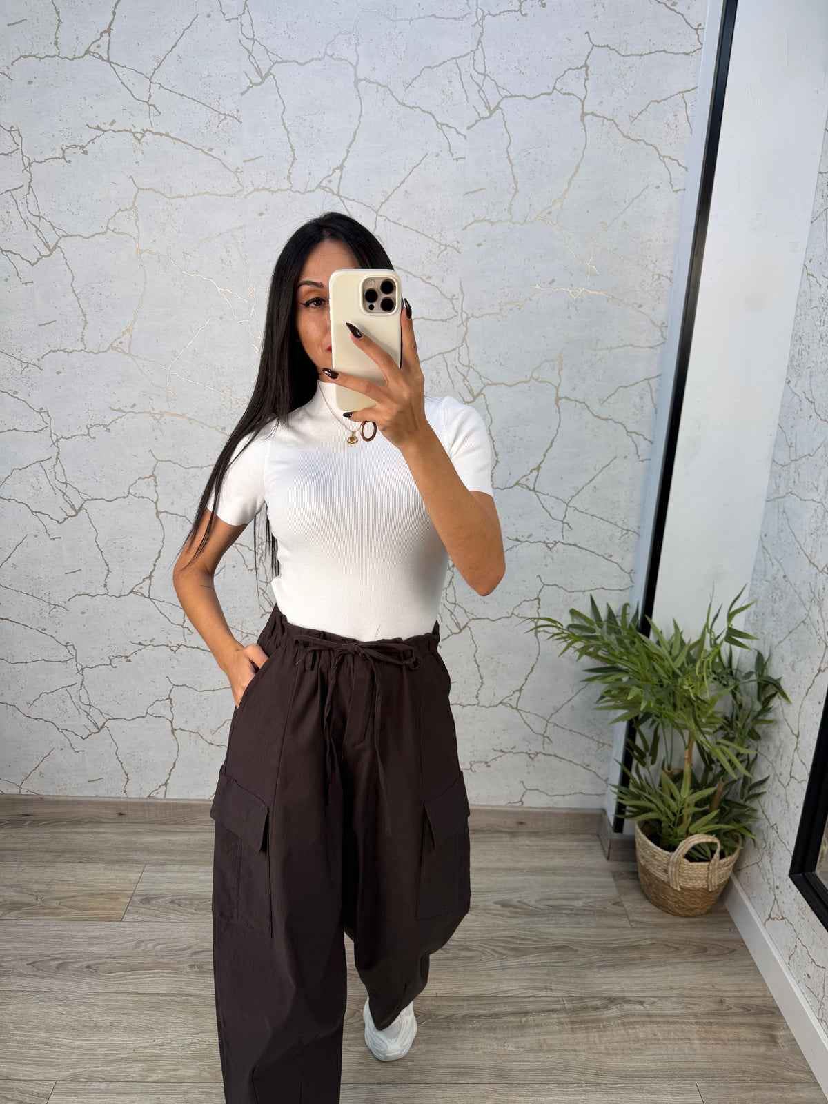 PANTALÓN ALISHA CHOCO