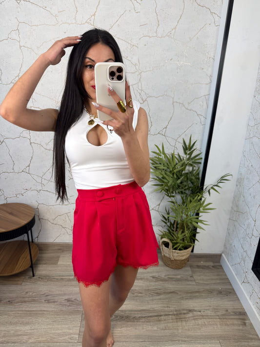 PANTALÓN SHORT ENCAJE