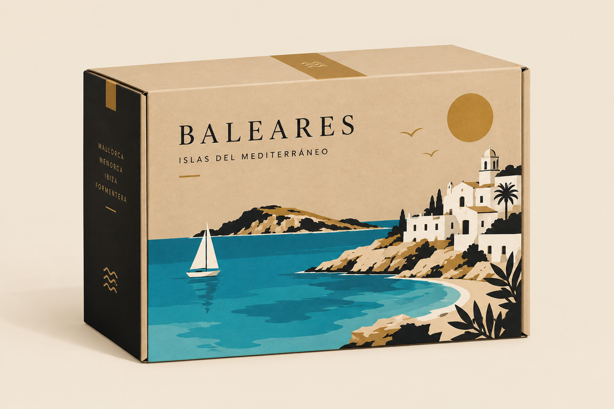 Ilustración envío Baleares